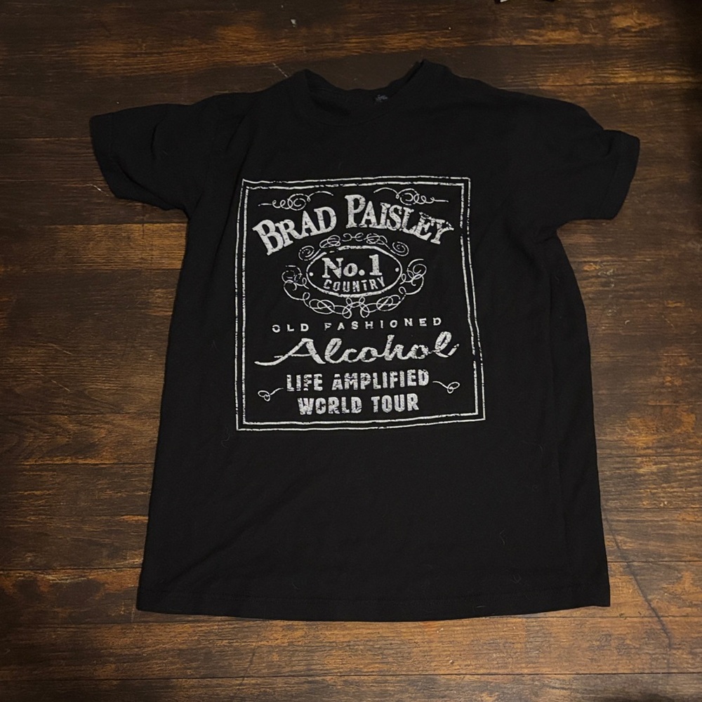 Tultex Black Graphic Tee